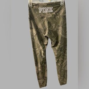 PINK Victoria's Secret Kids Leaf Print Leggings